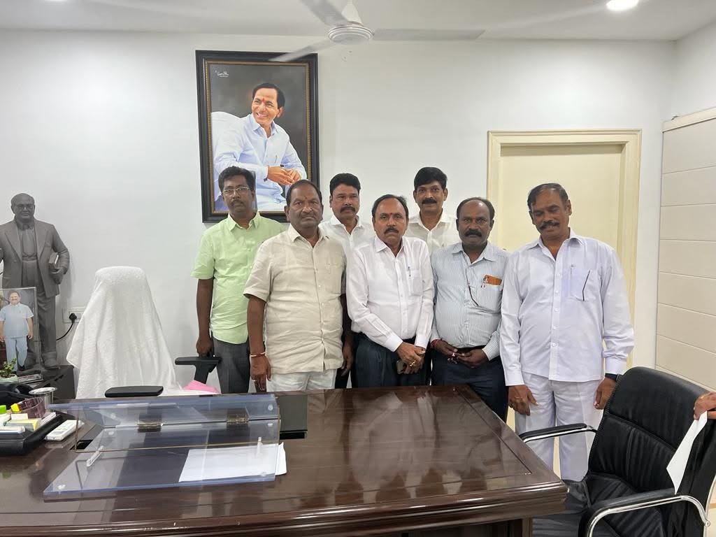 The team at a meeting